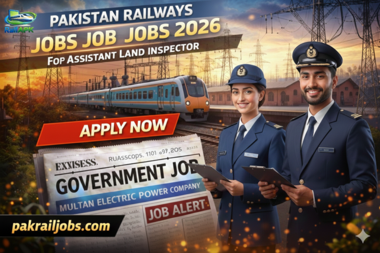 Pakistan Railways Jobs 2026 pakrailjobs